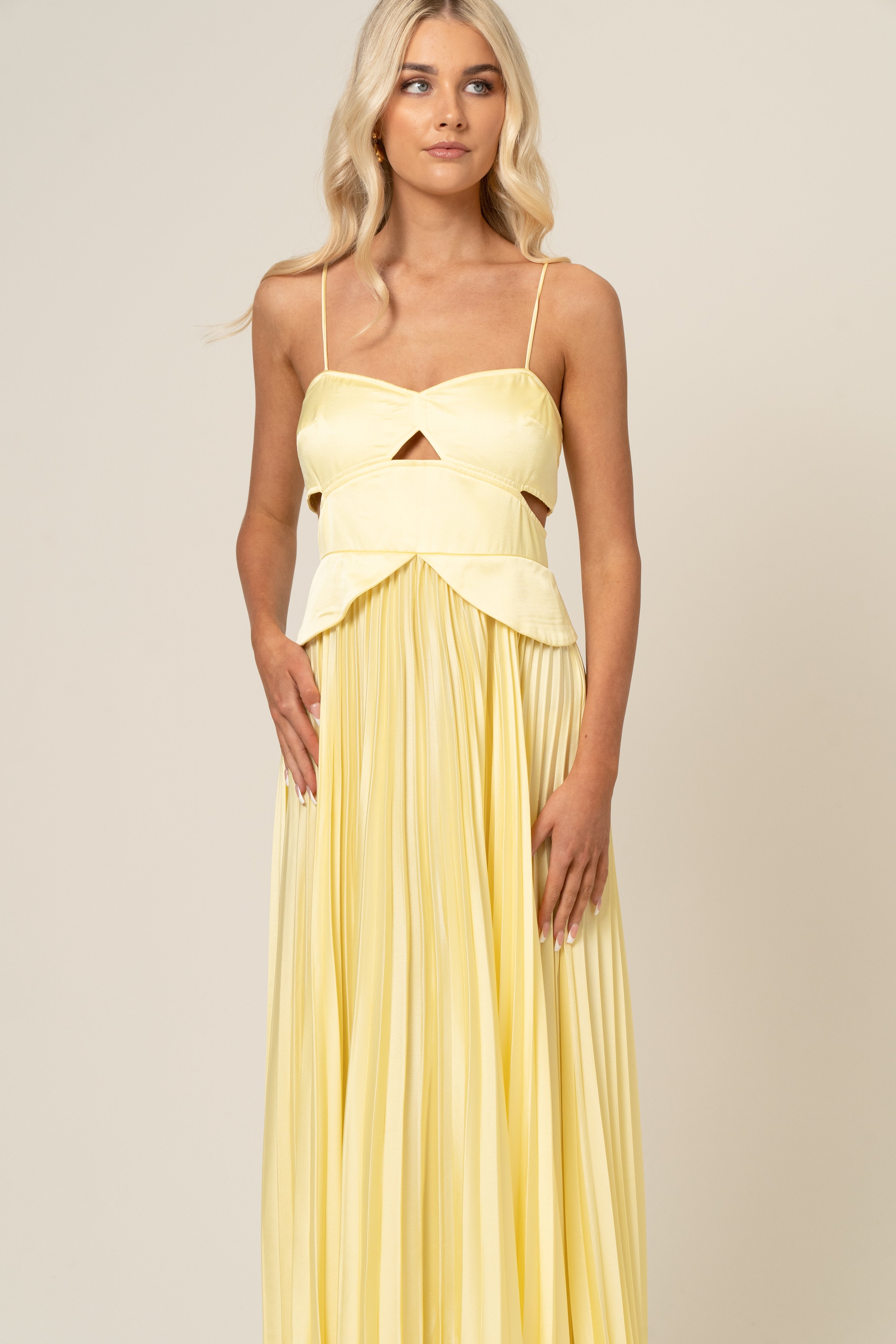 April Vintage Glam Midi Dress