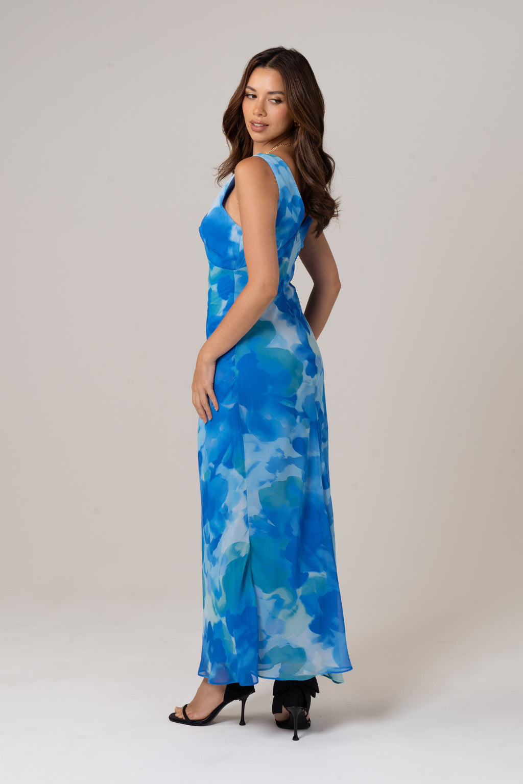 Bailey V-Neck Midi Dress