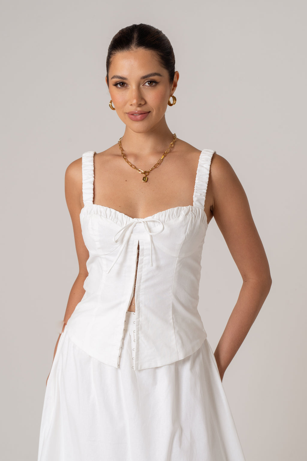 Tara Two Piece Set - Corset Top & Skirt