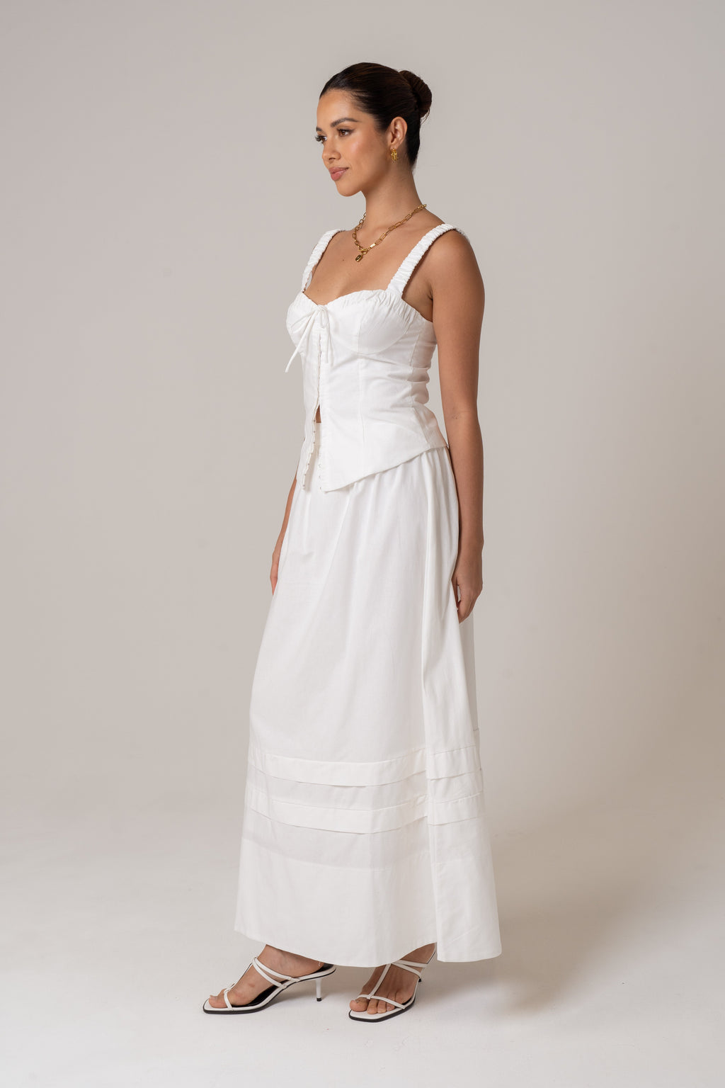 Tara Two Piece Set - Corset Top & Skirt