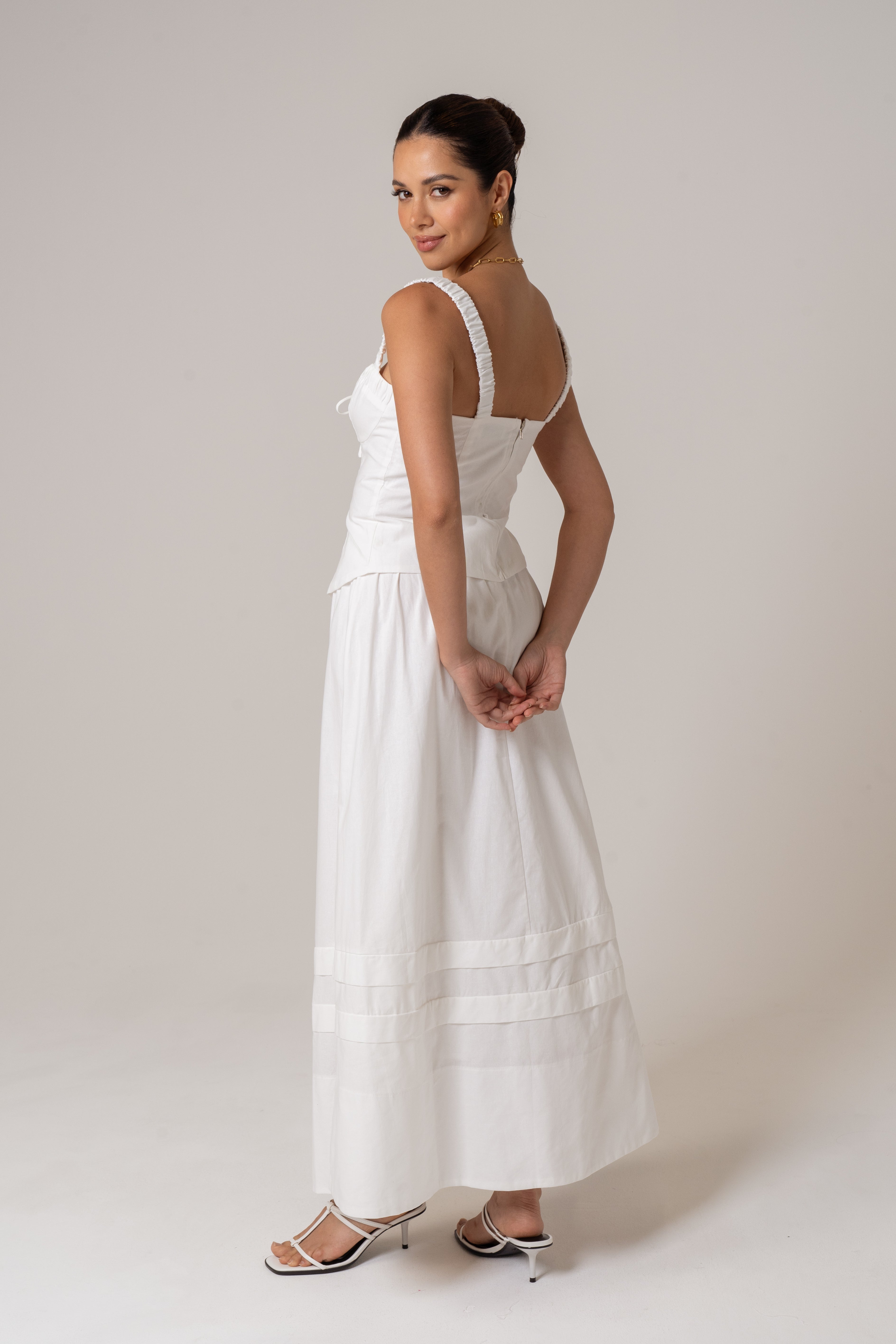 Tara Two Piece Set - Corset Top & Skirt