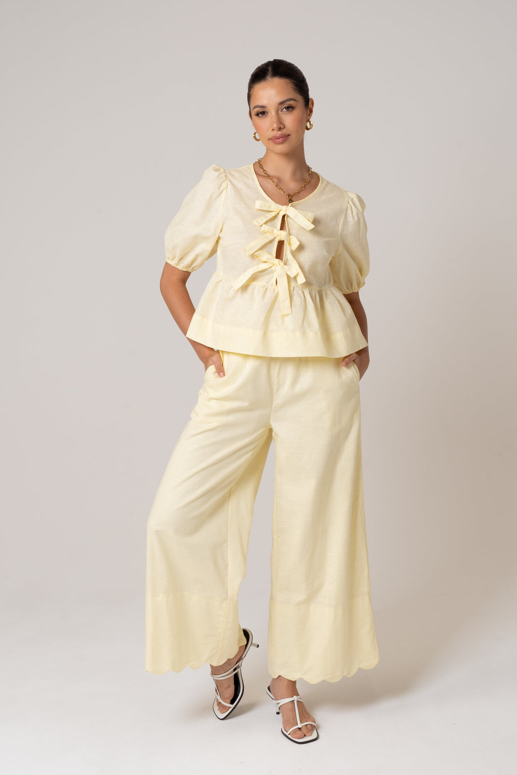 Florence Two Piece Set - Top & Pants Set