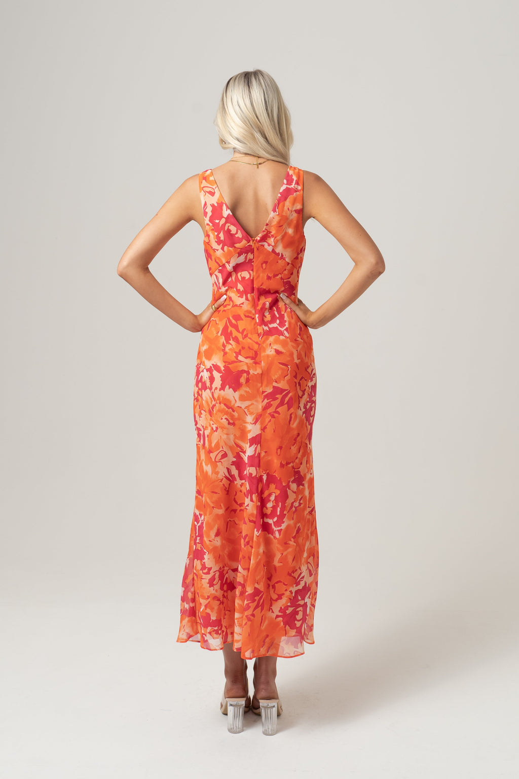 Bailey V-Neck Midi Dress