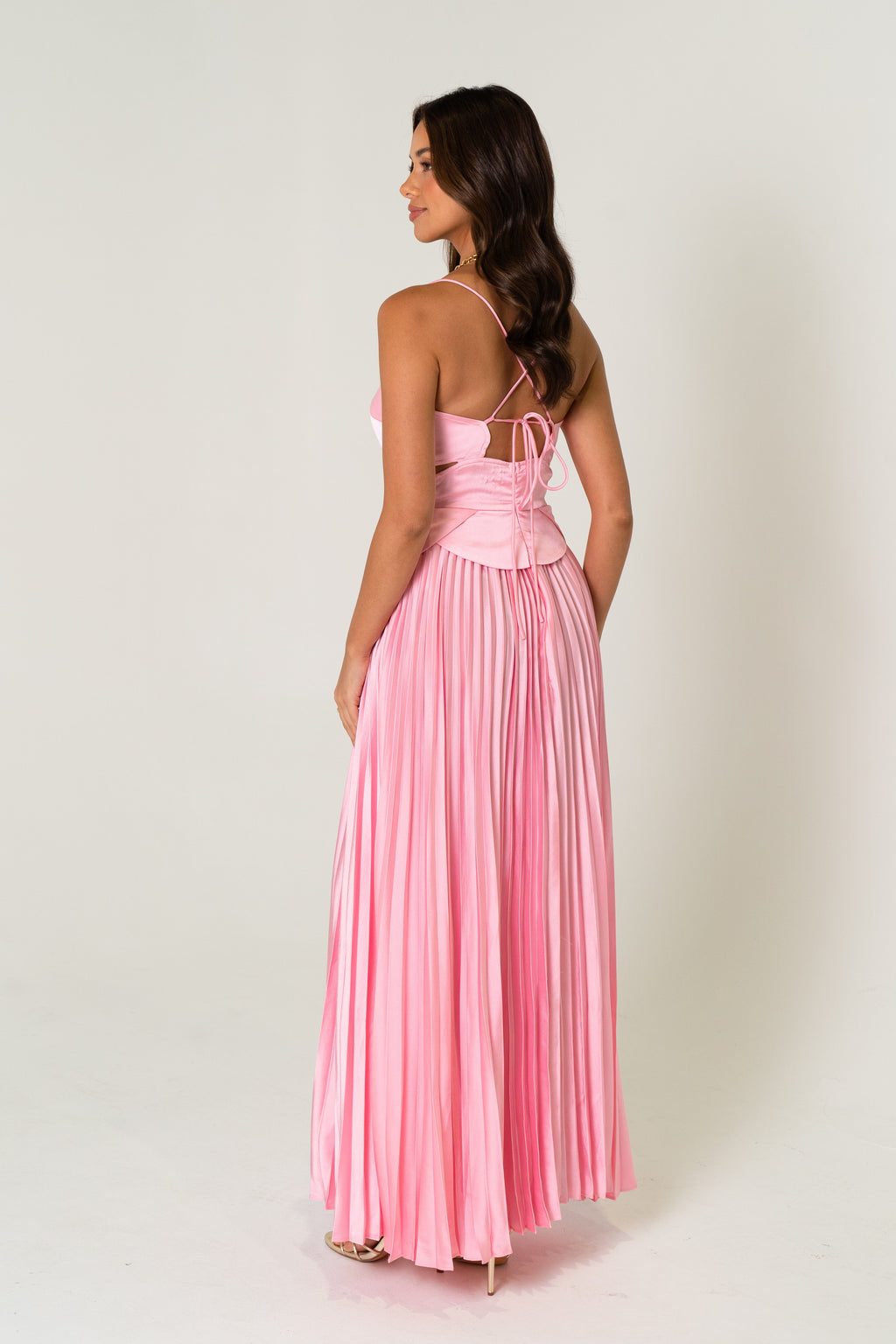 April Vintage Glam Midi Dress