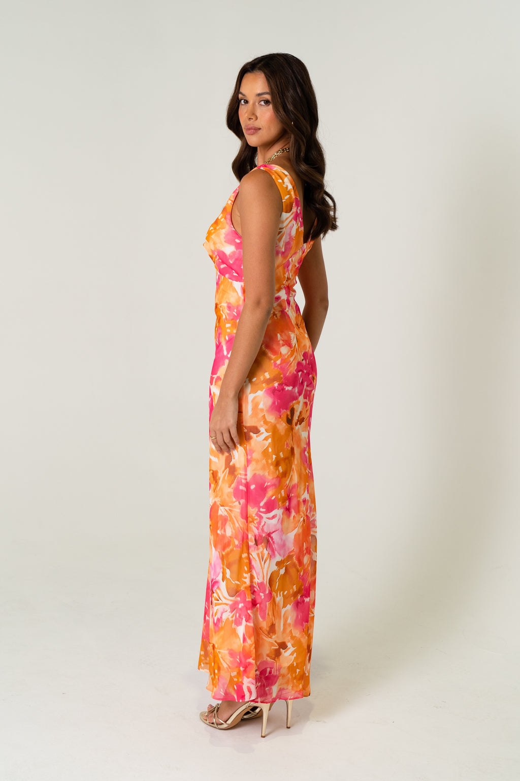 Bailey V-Neck Midi Dress