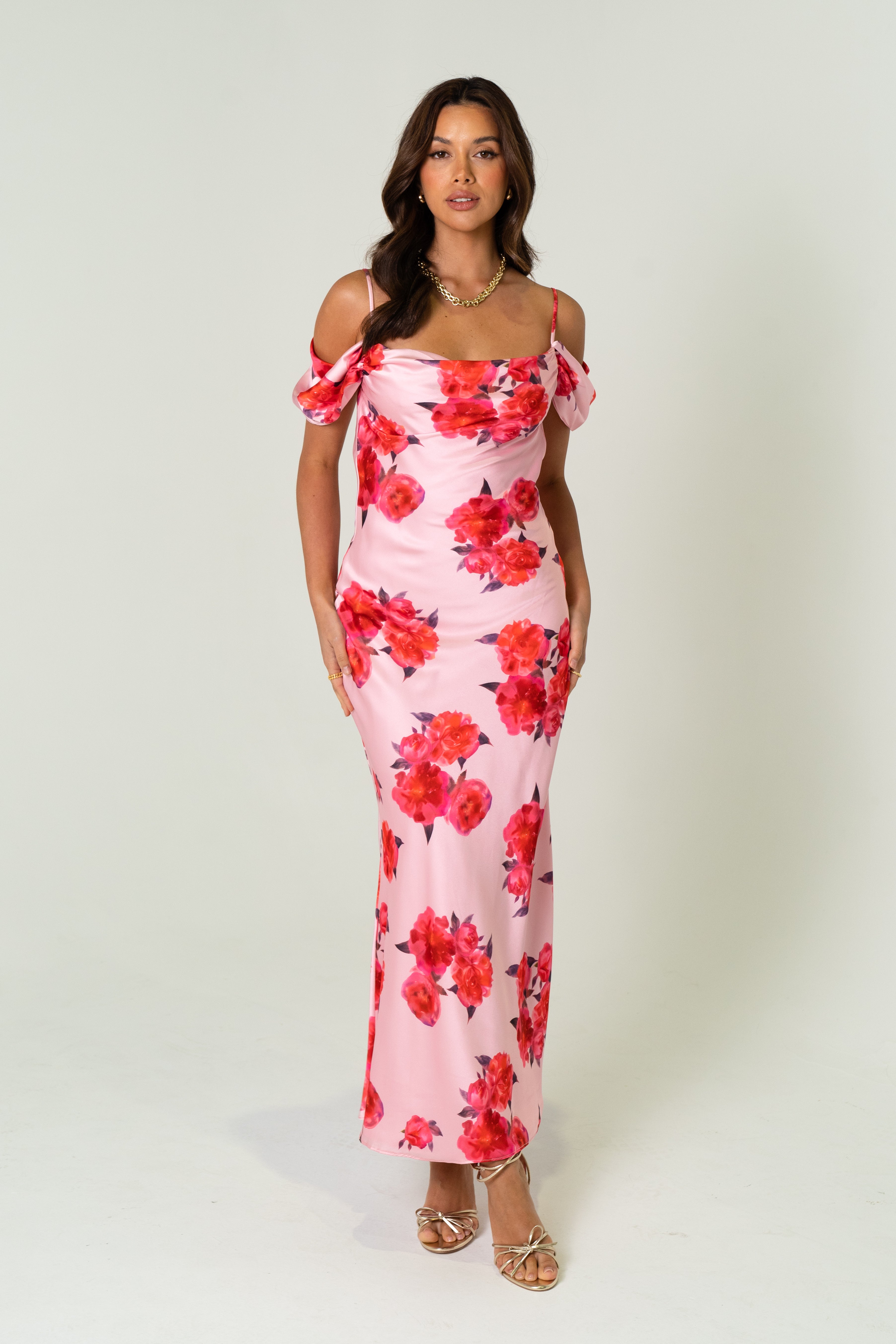 Juliette Off Shoulder Midi Dress