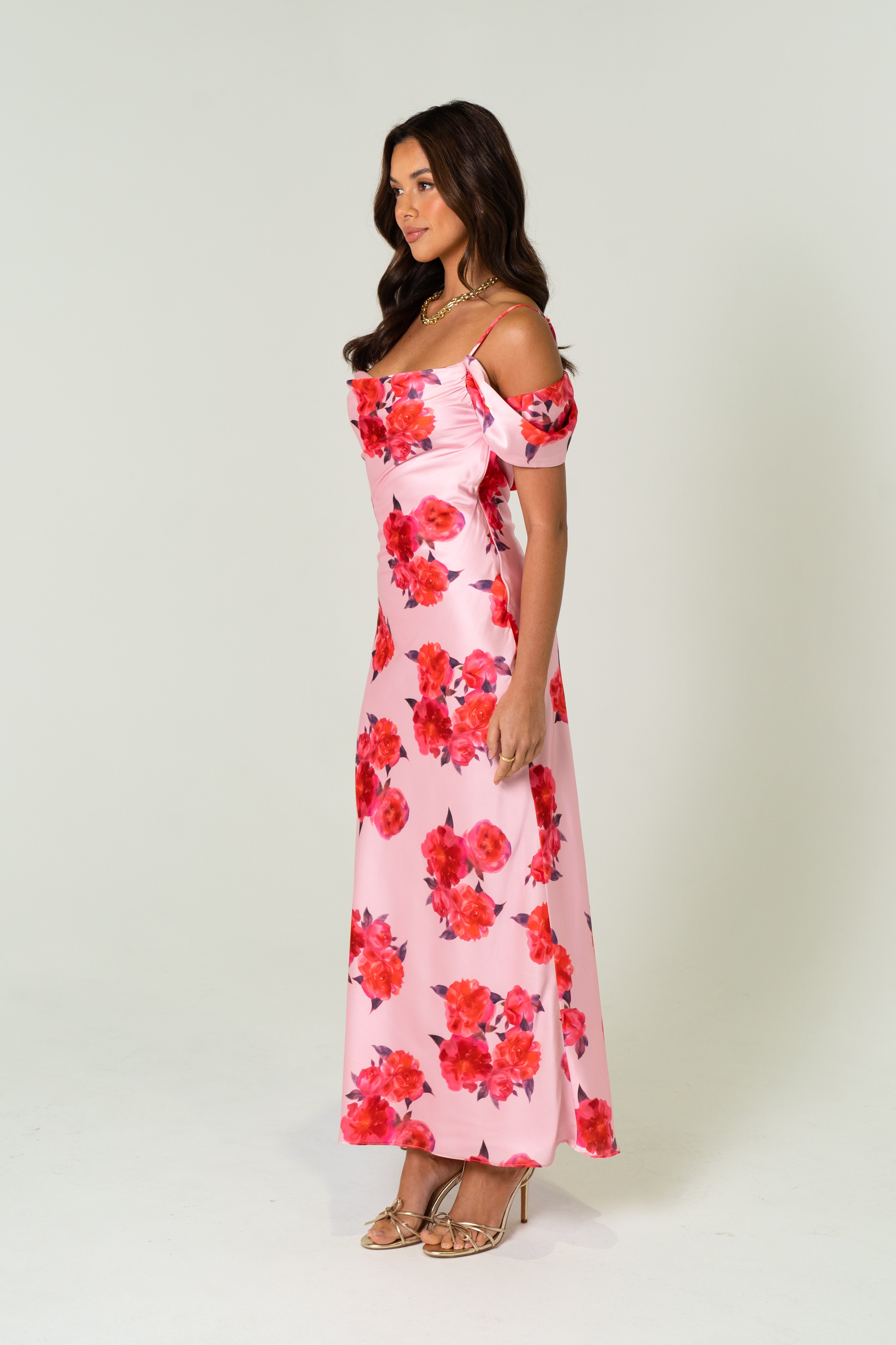 Juliette Off Shoulder Midi Dress