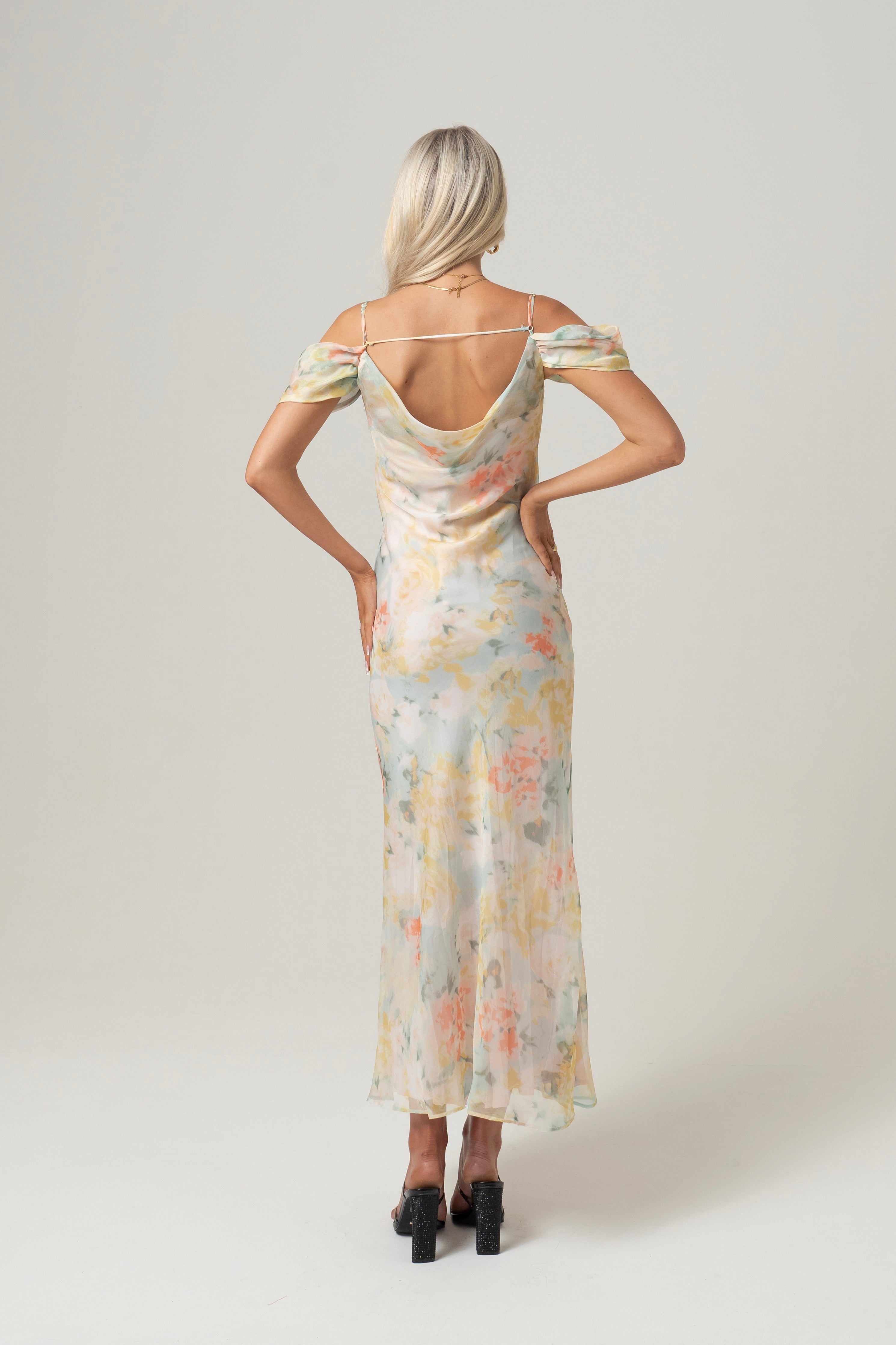 Juliette Off Shoulder Midi Dress